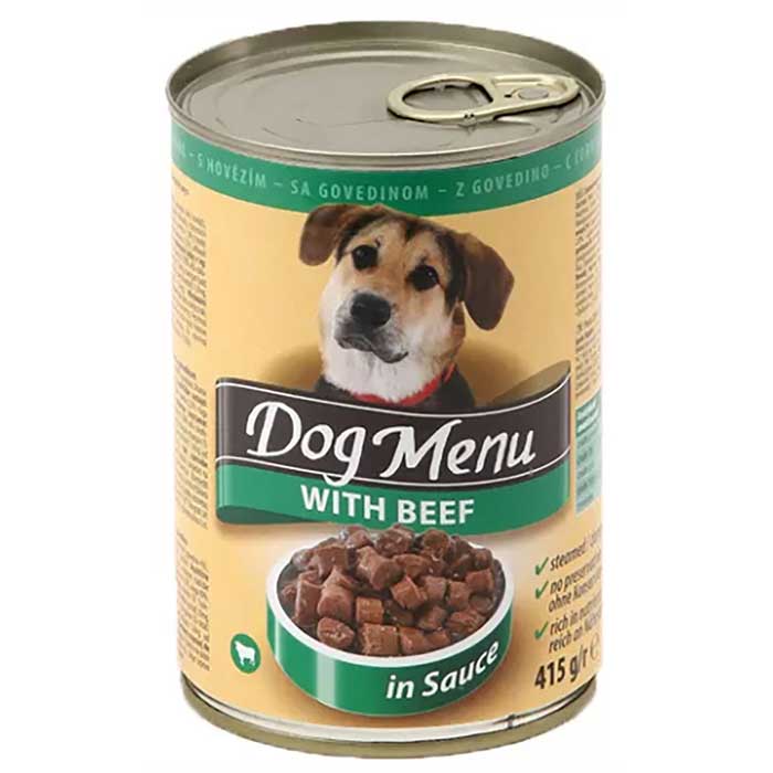 Austria Pet Food: Vlažna hrana za pse Dog Menu - 1240g