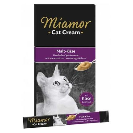 MIAMOR CAT CREAM - sa maltom i sirom 6x15g - 1 komad