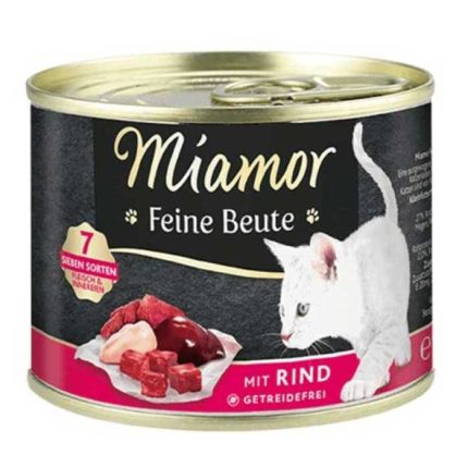 MIAMOR Feine beute vlažna hrana za mačke govedina - 185g
