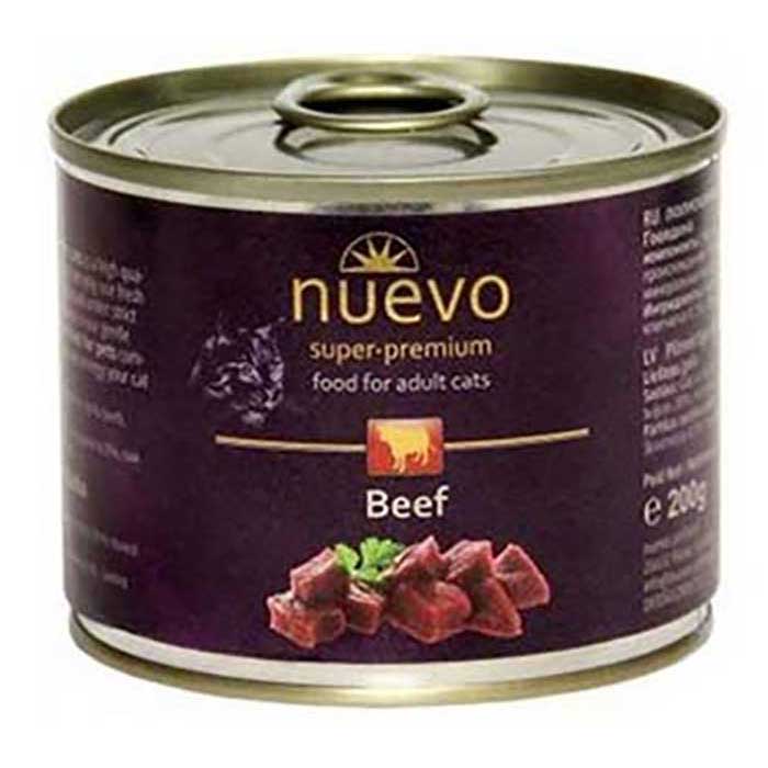 Nuevo Beef Grain Free (vlažna hrana za mačke bez žitarica – Govedina) - 200g
