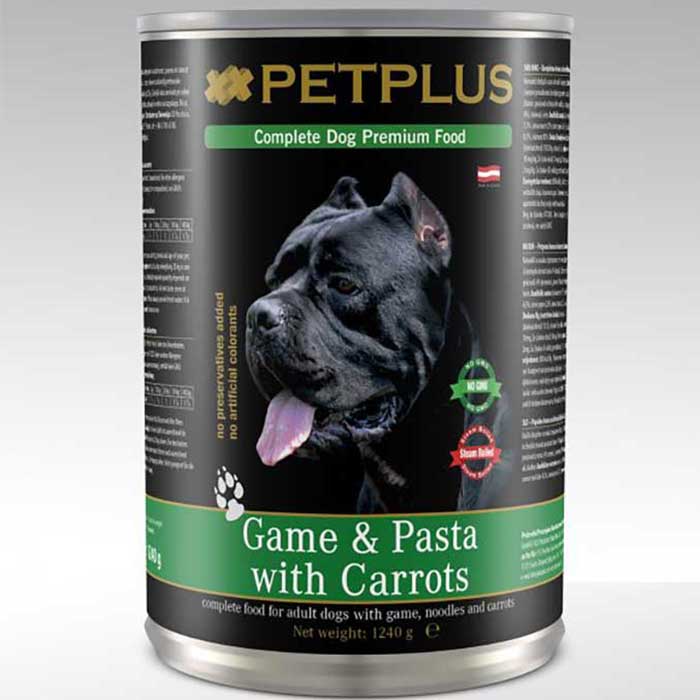 PET PLUS Game&Pasta with Carrots