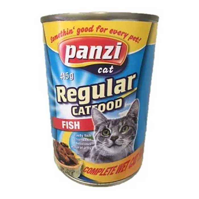 Panzi regular konzerva Cat hrana za mačke riba - 415g