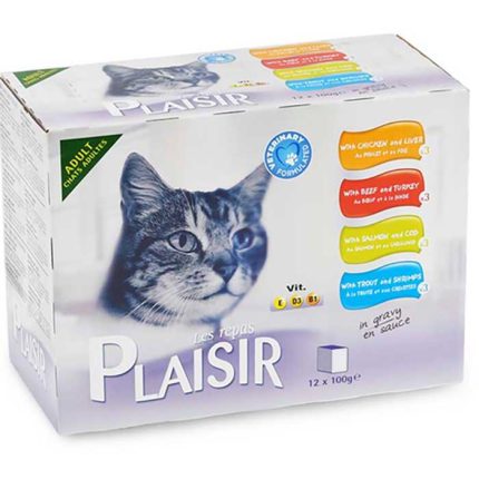 Plaisir SOS za macke - 12 komada u pakeru od 100g