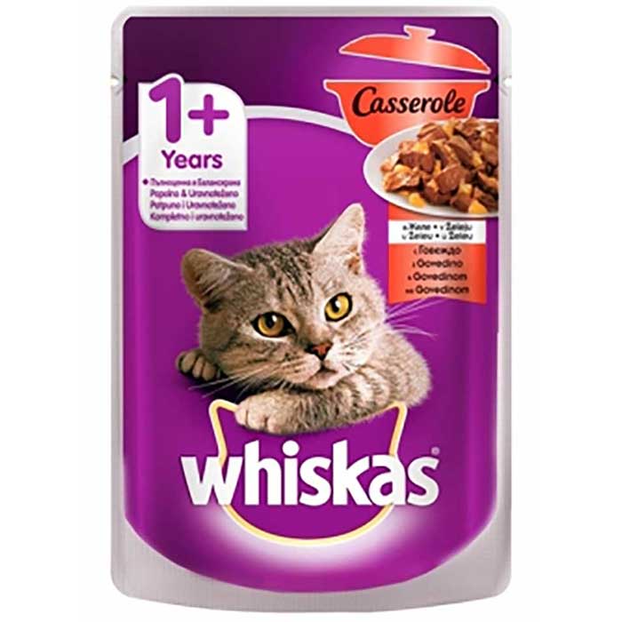 Whiskas Casserole hrana za mačke - 100g