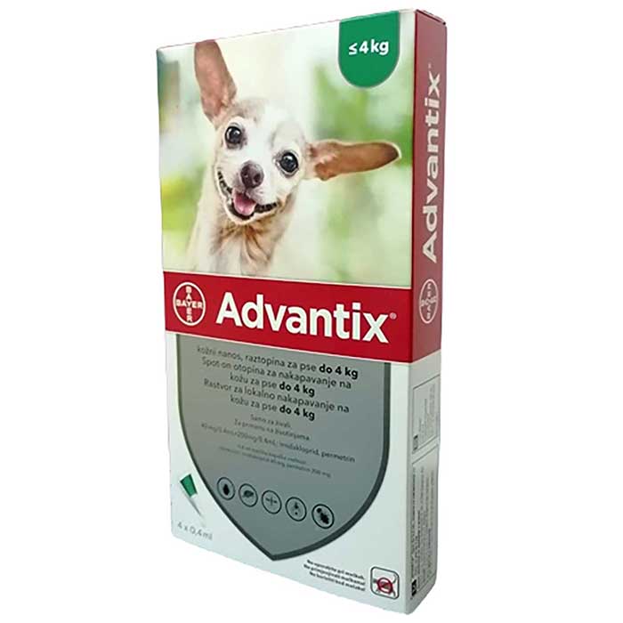 Advantix za pse 0-4kg
