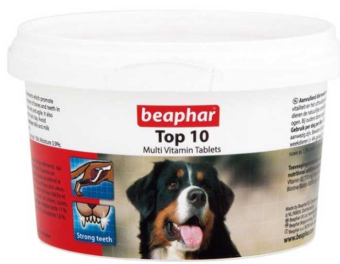 Beaphar Top 10 dog tablete 180tbl