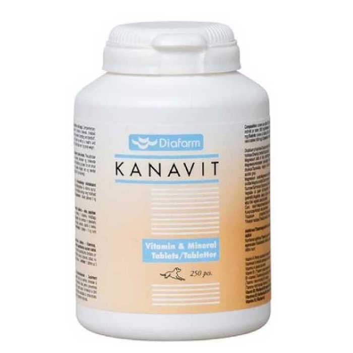 Diafarm Kanavit vitamini/minerali, 250 tableta
