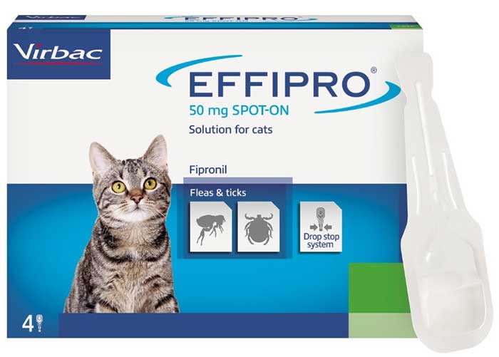 Effipro® spot on, za mačke (fipronil) pipeta 1x0.5ml