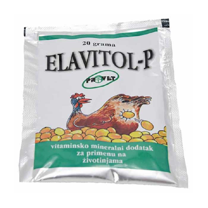 Elavitol-P 20mg vitamin za živinu