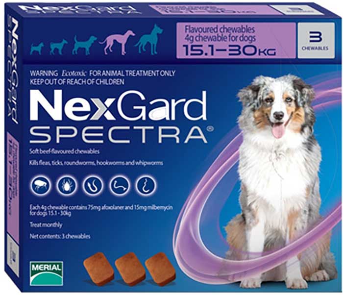 Nexgard spectra L 15-30 kg