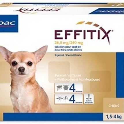 Virbac EFFITIX – spot on, za pse 1,5-4 kg