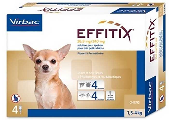 Virbac EFFITIX – spot on, za pse 1,5-4 kg