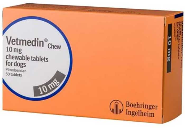 Vetmedin Chew 10 mg tablete za pse, 5 x 10 tableta